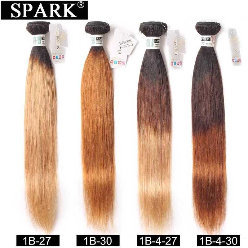 หวีผมตรง T1B/27 T1B/4/30 Ombre สี T色发条