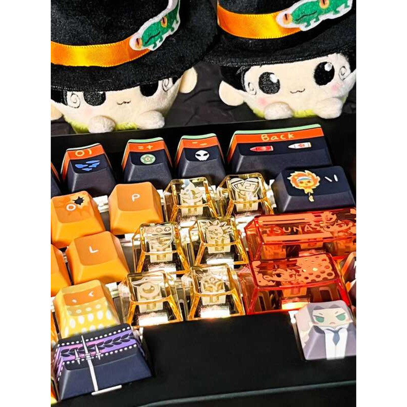 [Yudai] Home Education Keycap Rescue Quilt Mechanical Keyboard Keycap Tutor REBORN chenb