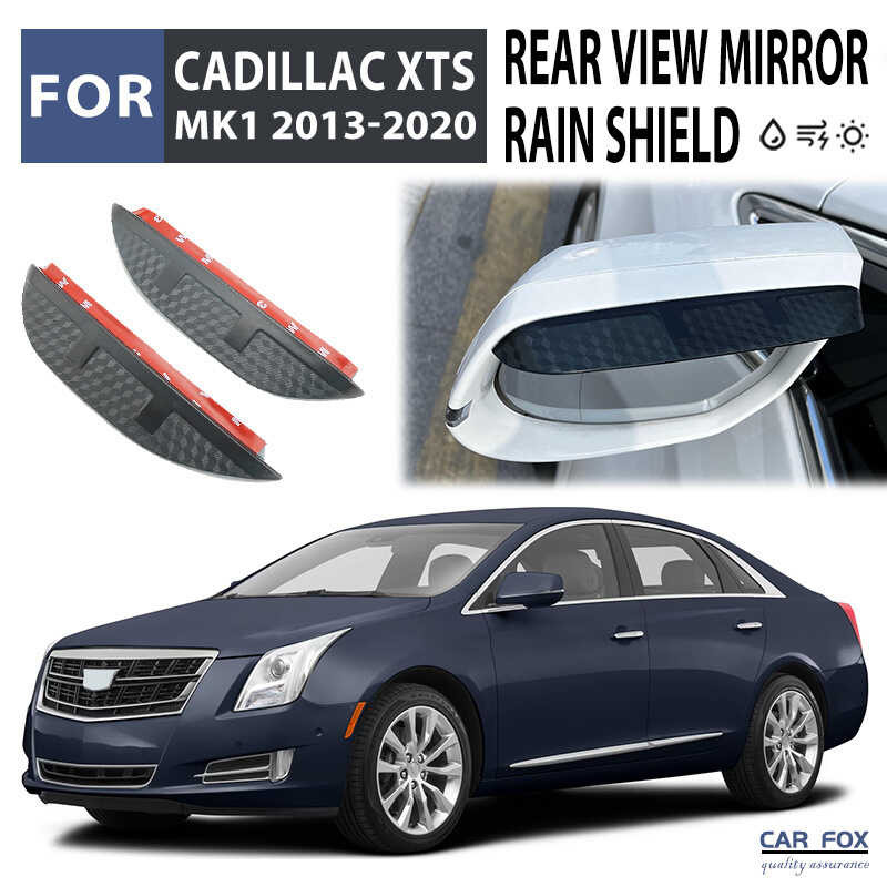 เหมาะสําหรับ CADILLAC XTS 后视镜眉กระจกมองหลังกันฝน
