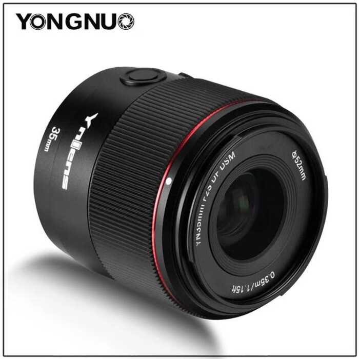 ▥ YONGNUO Yn35mm F2s Yn85mm DF DSM Yn50mm 16Mm Auto Focus รูรับแสงขนาดใหญ่เลนส์กล้องสําหรับ Son