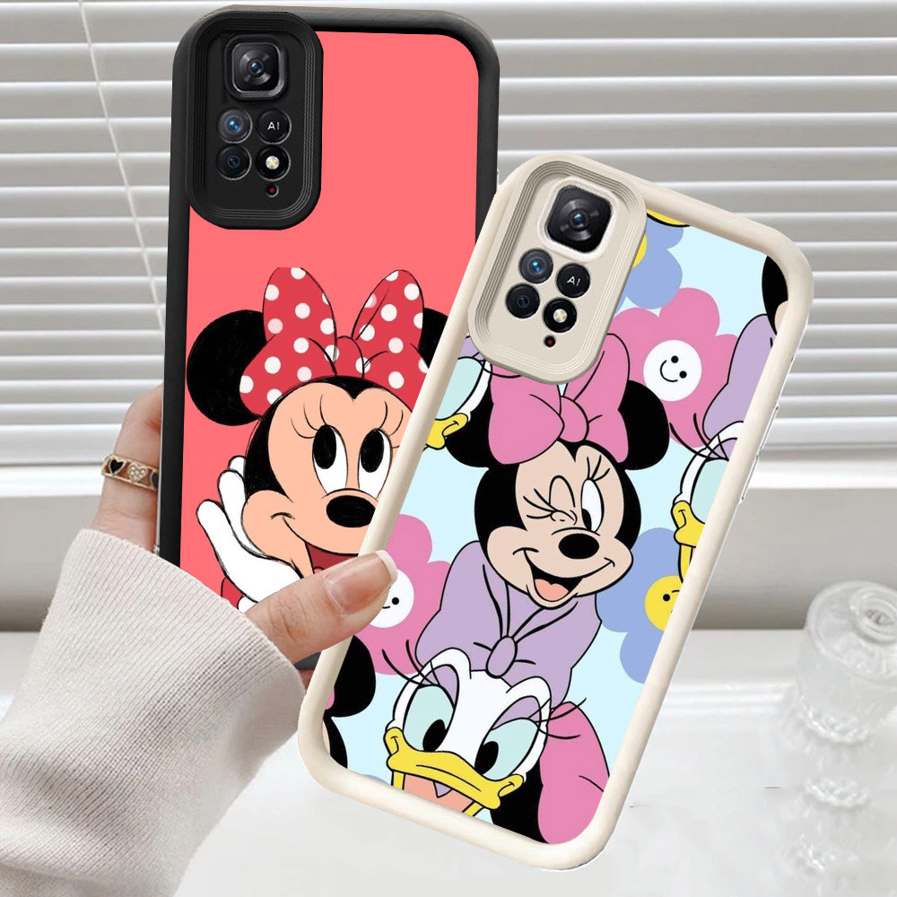 CH70 Minnie Mouse Soft Casing สําหรับ Xiaomi Redmi Note SE 11S 11T 11 Pro 5G เคสป้องกัน