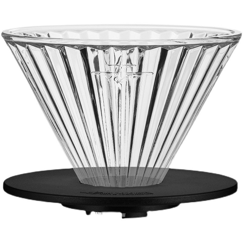 MHW-3BOMBER Bomber Fairy Glass Hand Brew กาแฟกรองถ้วยแก้วทนความร้อน V60 กรวยกรอง