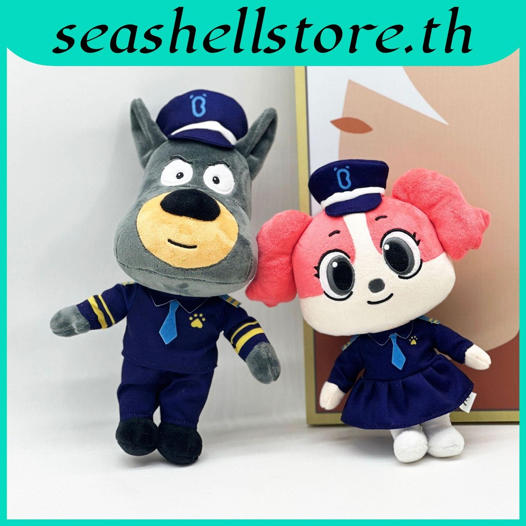 นายอําเภอลาบราดอร์ของเล่นตุ๊กตา Childern ตุ๊กตาของขวัญตกแต่งบ้านเด็กปัจจุบัน