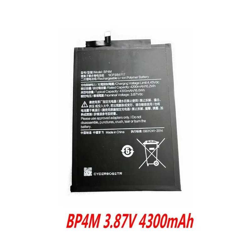 ▥ 3.87V 4300Mah Bp4n Bp4m แบตเตอรี่สําหรับ Xiao Mi Pad 6/6Pro แผงแบน 23043Rp34c 23043Rp34g 2304