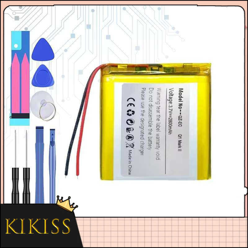 เปลี่ยนแบตเตอรี่ For Fiio Q1 Mark II 2-wire Q1 1800mAh