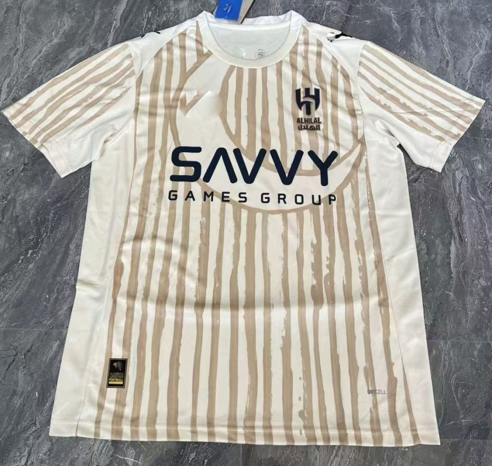 2526 Al Hilal away third Soccer Jerseys Football Jersey Men Shirt