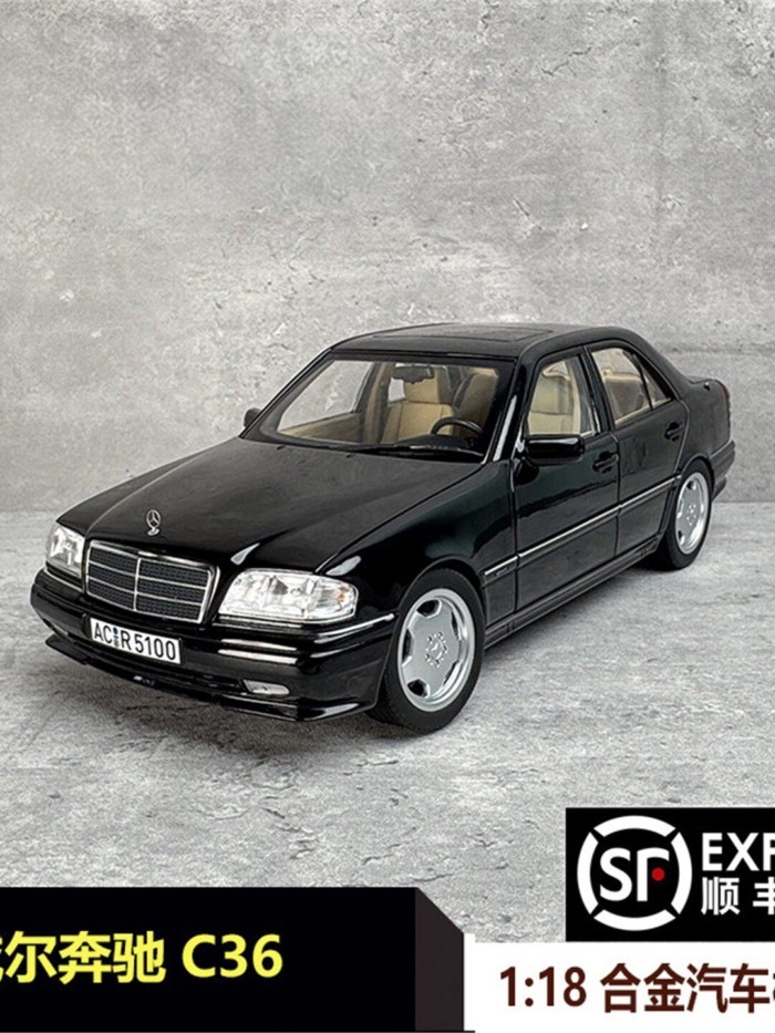 NOREV Norwell Benz C36 AMG 1993 รถรุ่น 1: 18 คอลเลกชันเครื่องประดับ C-Class