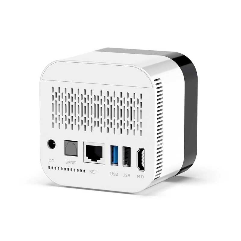 ▥ H96 MAX H728 Android 14 Octa Core 4Gb + 128Gbสมาร์ททีวีกล่องwifi6 8K HD BT 1000M LAN Media Pl