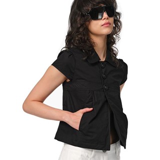 ความรู้สึกการออกแบบย้อนยุคพร็อพปกเนื้อเสื้อขนาดเล็กปกซอกแขนส…