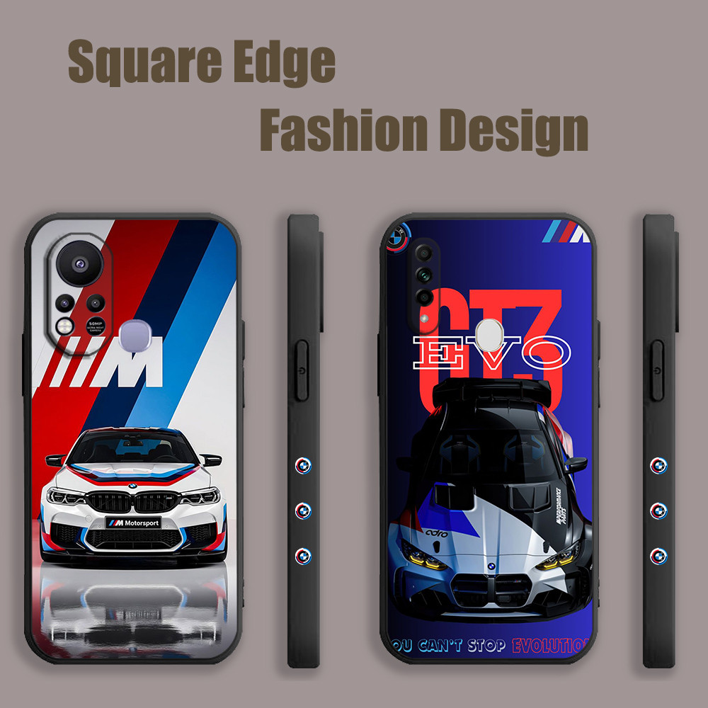 ปลอกสําหรับ Redmi หมายเหตุ 12 Pro 13 Pro K70 Pro 13C A2 Plus JDM รถ BMW M Series สัญลักษณ์ CBL81 เคส