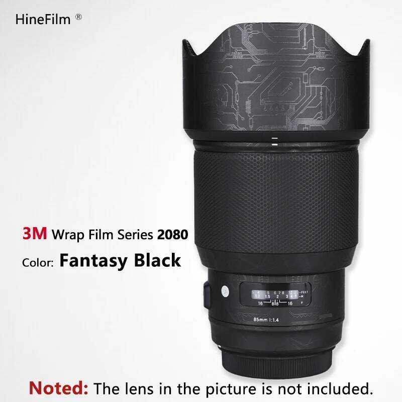 ▥ Hinefilm ผิวสําหรับ F1.4 สําหรับ Canon EF Mount เลนส์สติกเกอร์สําหรับ Sigma Art 85Mm F/1.4 DG