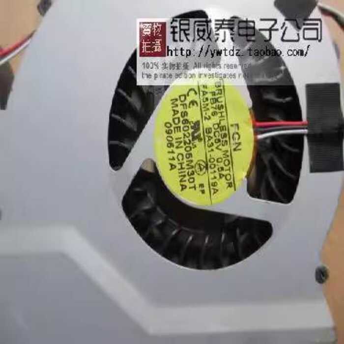 เหมาะสําหรับ Samsung DP700A3B FB76 FA5M-2 พัดลม DFS602205M30T BA31-00119A