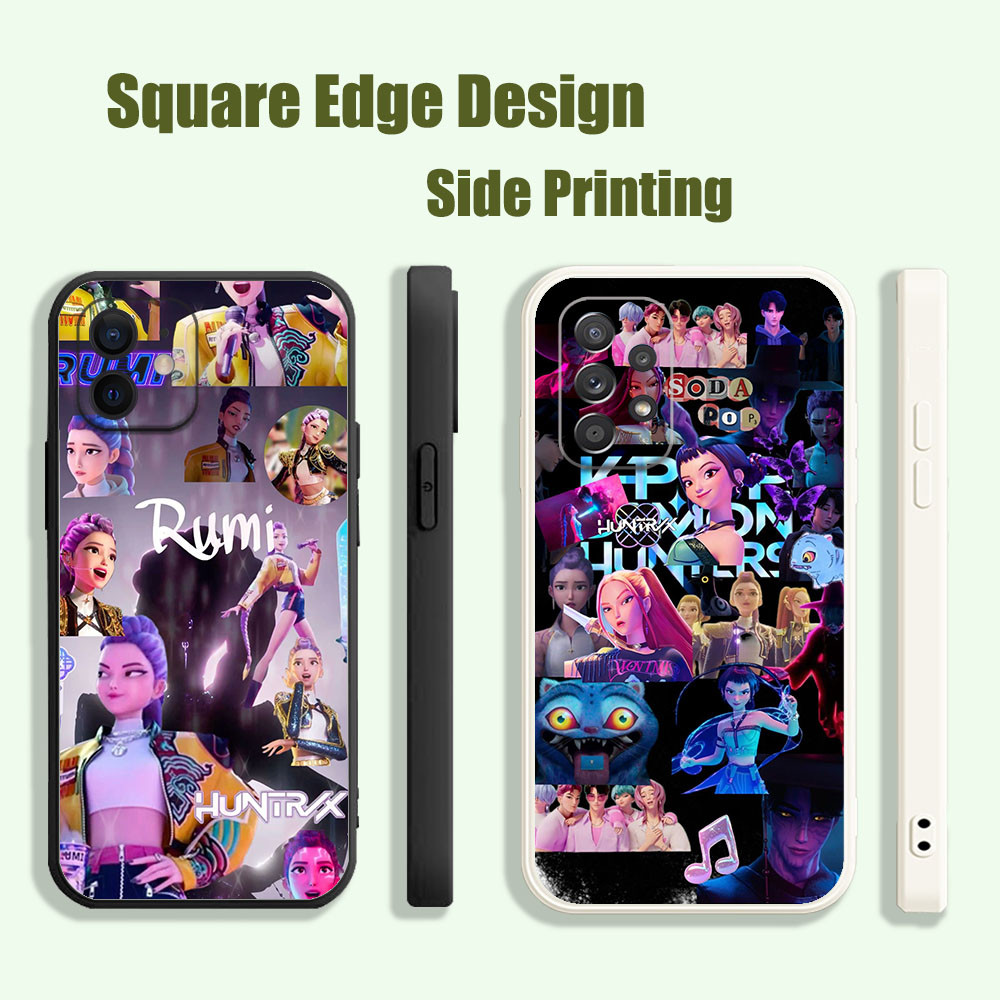 สําหรับRealme C20 C25 C25S C25Y 9i Narzo 30A kpop demon hunters rumi Zoy Miira BOF01 เคสโทรศัพท์สแคว