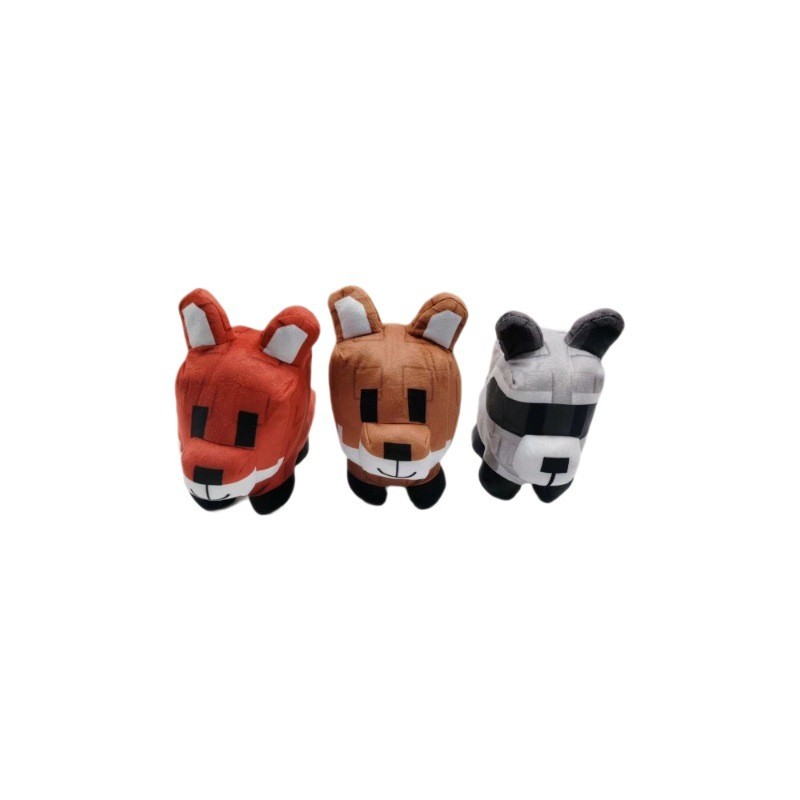 ใหม่สายพันธุ์ปลูกสวน Growagarden ของเล่น Raccoon Red Fox Brown Animal Animal Doll