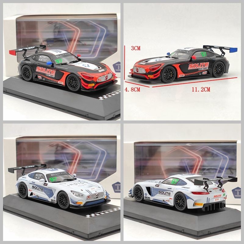 Solite 1:43 AMG GT3 Blancpain GT Series Asia Game Benz 合金车模