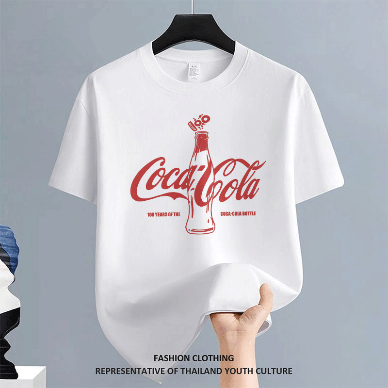 [COD] สีขาว-ดำ เสื้อยืดผู้ชาย เสื้อยืดแฟชั่น OVERSIZE สตรีทแฟชั่น CASUAL เสื้อยืด คอกลม COOL เสื้อยืดแฟชั่น FASHION