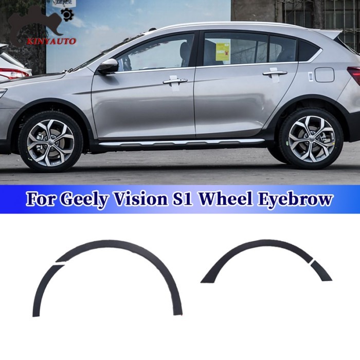 For Geely Vision S1 Wheel Eyebrow Fender Pad Extension Wheel Arches Trim