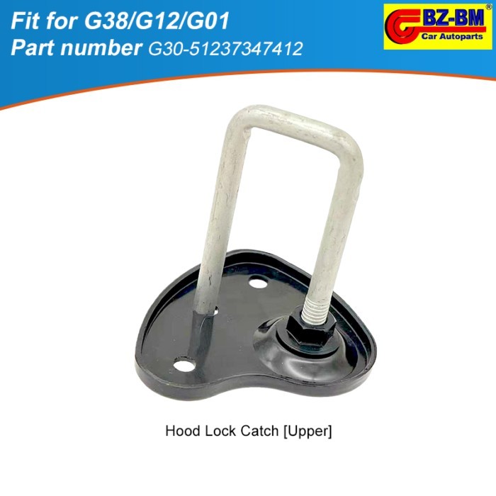 Lock Hook Upper Lock For Bmw G30 G12 G01 X1 X3 Bonnet Hood Safety Lock Latch OEM 51237347412 512373