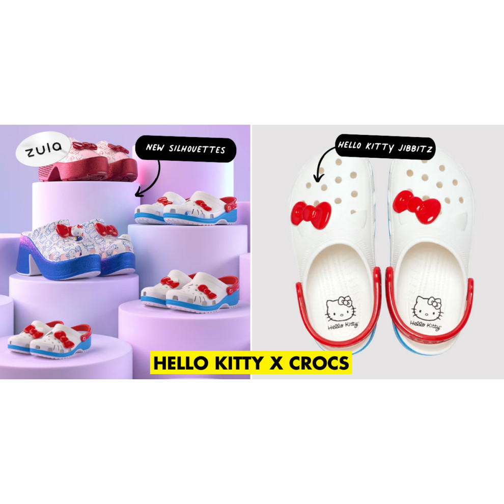 ♞,♘,♙Hello Kitty Crocs 50th Annivers IKF