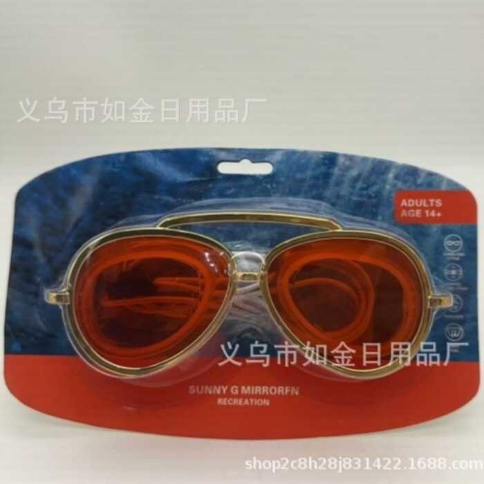 แว่นตาว่ายน้ำ Full-View Anti-Fog สำหรับผู้ใหญ่