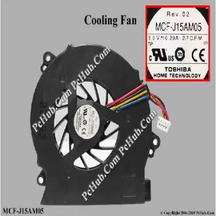 เหมาะสําหรับโตชิบา MCF-J15AM05 5V 0.34A พัดลม CPU โน้ตบุ๊ค wangi2