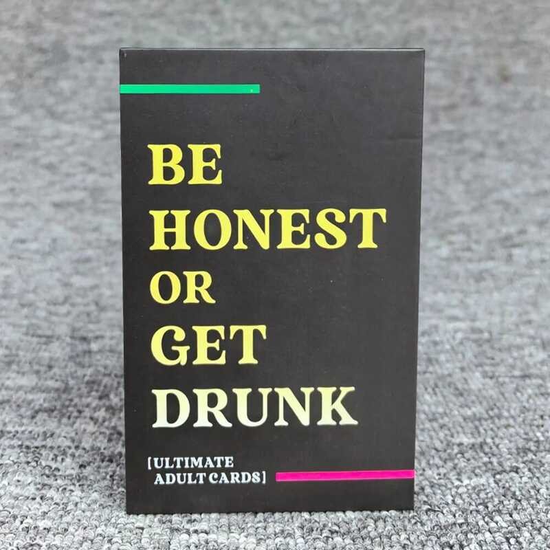 77 การ์ด / Deck Be Honest หรือรับ Drunk Ultimate Card Fun Dring Board Games สําหรับเกม Night Party F