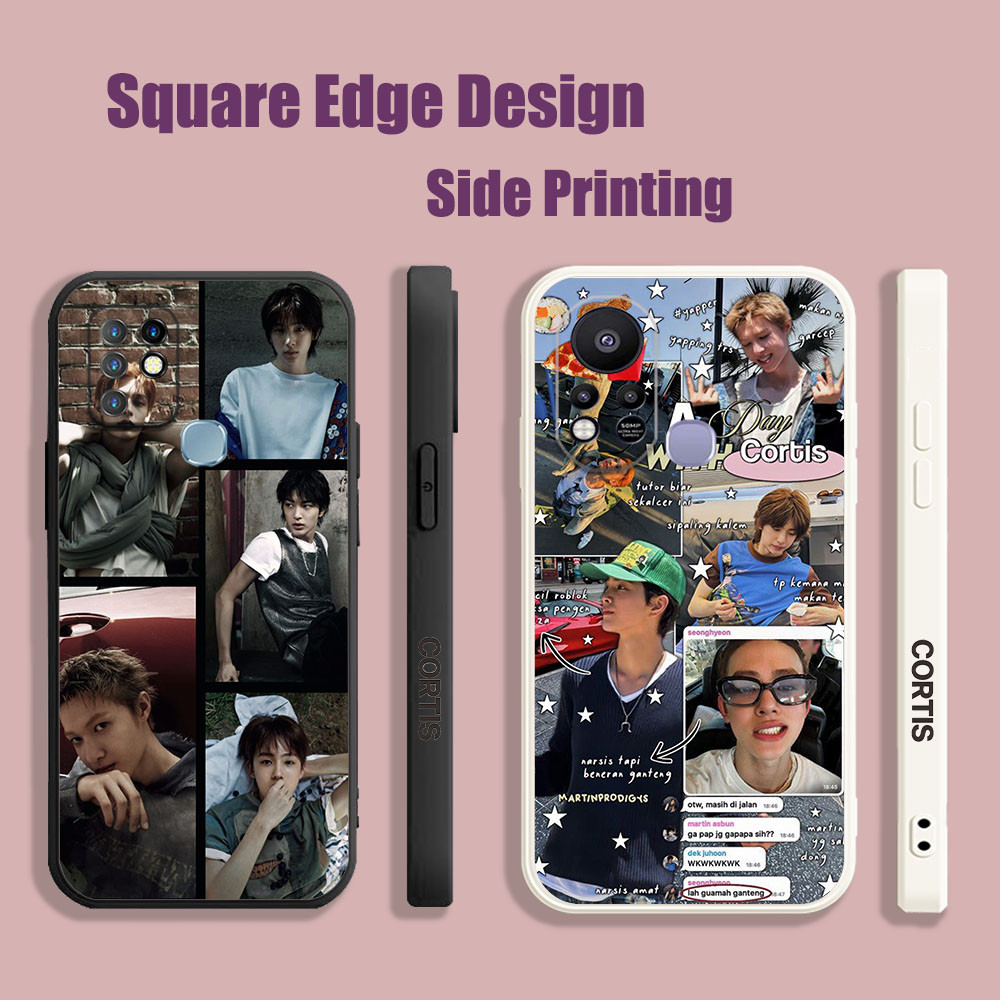 ปลอกสําหรับ Huawei Y6P Y7 Y7A Y6 Pro Nova 3i 7i 8iMens Group CORTIS Collage DLZ93 เคสโทรศัพท์ขอบสี่เ