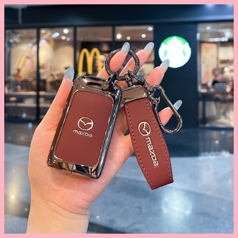 【2025】 เหมาะสำหรับ Mazda 3 Angsaila เคสคีย์ CX5 Car CX30 Buckle CX50 CX4 รุ่นถัดไปเชลล์ 2025 รุ่น 2