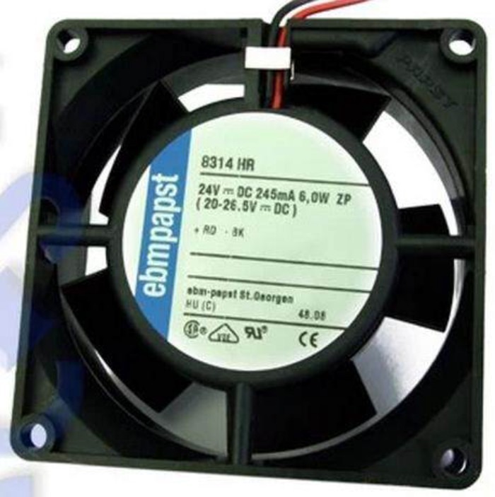 เยอรมนี EBMPAPST 8314HR 24V 6W 8032 8CM พัดลมระบายความร้อน Original Ready Stock