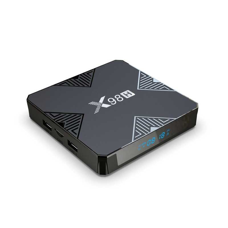 ▥ X98hกล่องสมาร์ททีวีandroid 12 Tvbox Allwinner H618 2.4/5G Dual Wifi6 BT 4K 2G 16G 4Gb 32Gb Go