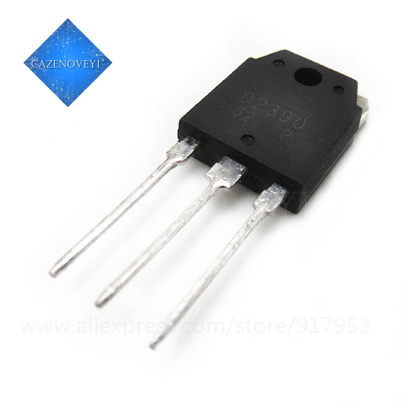 4 ชิ้น B1560 D2390 2 คู่ (2 ชิ้น 2SB1560 + 2psc 2SD2390) ของแท้ในสต็อก