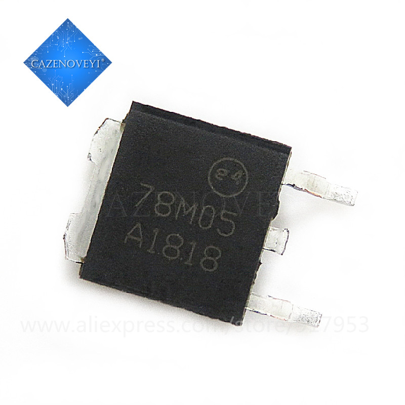 10 ชิ้น L78M05CDT L78M05 78M05 TO-252 ใหม่ใน