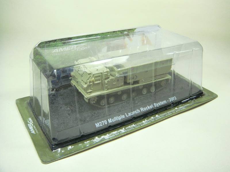 AMER COM Track Type Bazooka Missile Launcher Model Car Original Package Out of Print Car Model