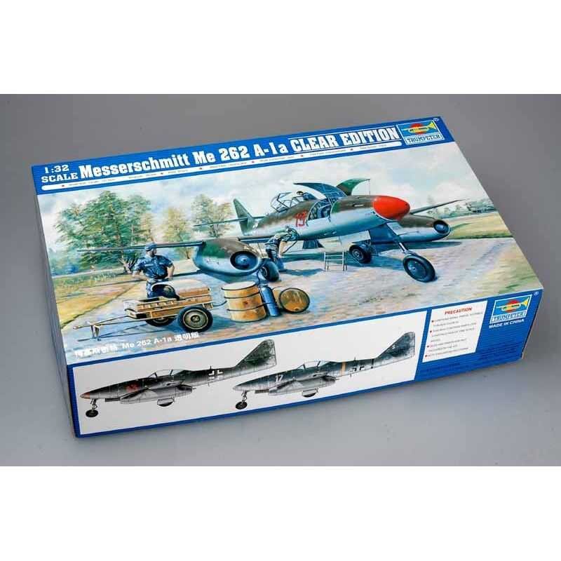 TRUMPETER 02261 1/32 เยอรมัน Me 262 A-1a (เวอร์ชันโปร่งใส)