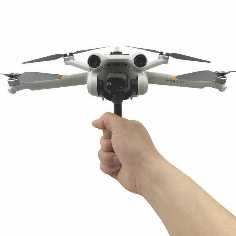 ▥ Shoot ผู้ถือมือถือ Takeoff Landing Protection Extension Rod สําหรับ DJI Mini 3/Mini 3Pro Dron