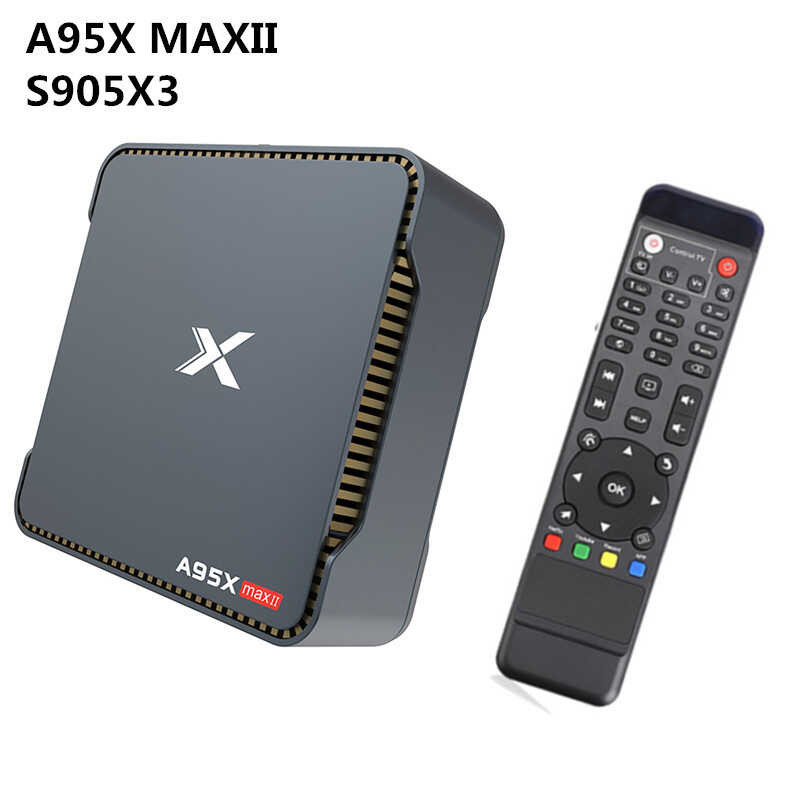 A95X MAXII Set-Top Box S905X3 4GB+64GB HD Android 9.0 Capture 5G