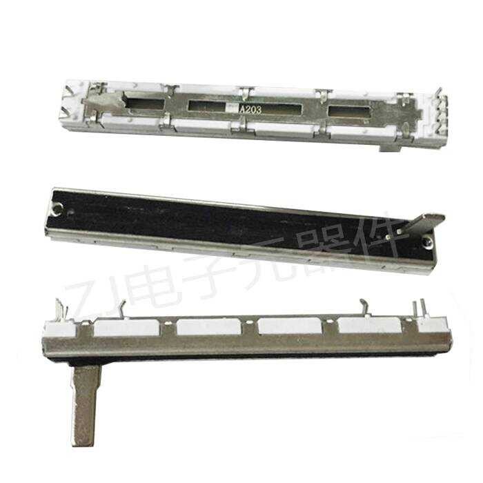 Yamaha MG Series 124CX สถานีผสม Clipper ตรงเลื่อน Potentiometer A203 20K Handle 15 ความยาว 75 มม.