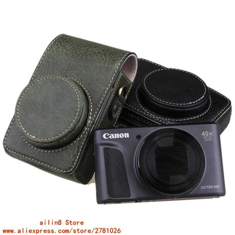 C PU Leather Camera Case Cover For Canon G7x2,3Iii Sx740/720 Sony Zv1ii Zv1f Rx100m7,6,5,4,3 Hx,0,8