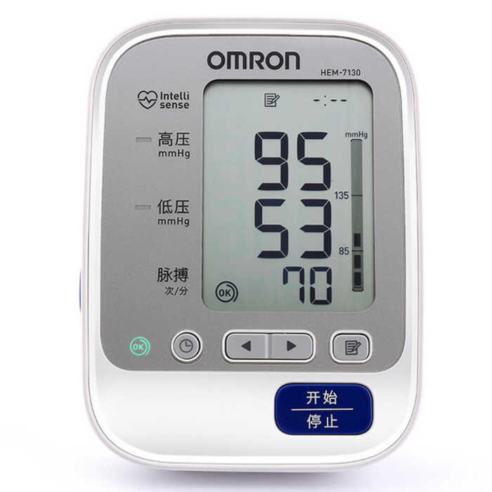 เครื่องวัดความดันโลหิต Omron HEM-7130 Upper Arm Type เครื่องวัดความดันโลหิตอิเล็กทรอนิกส์ในครัวเรือน