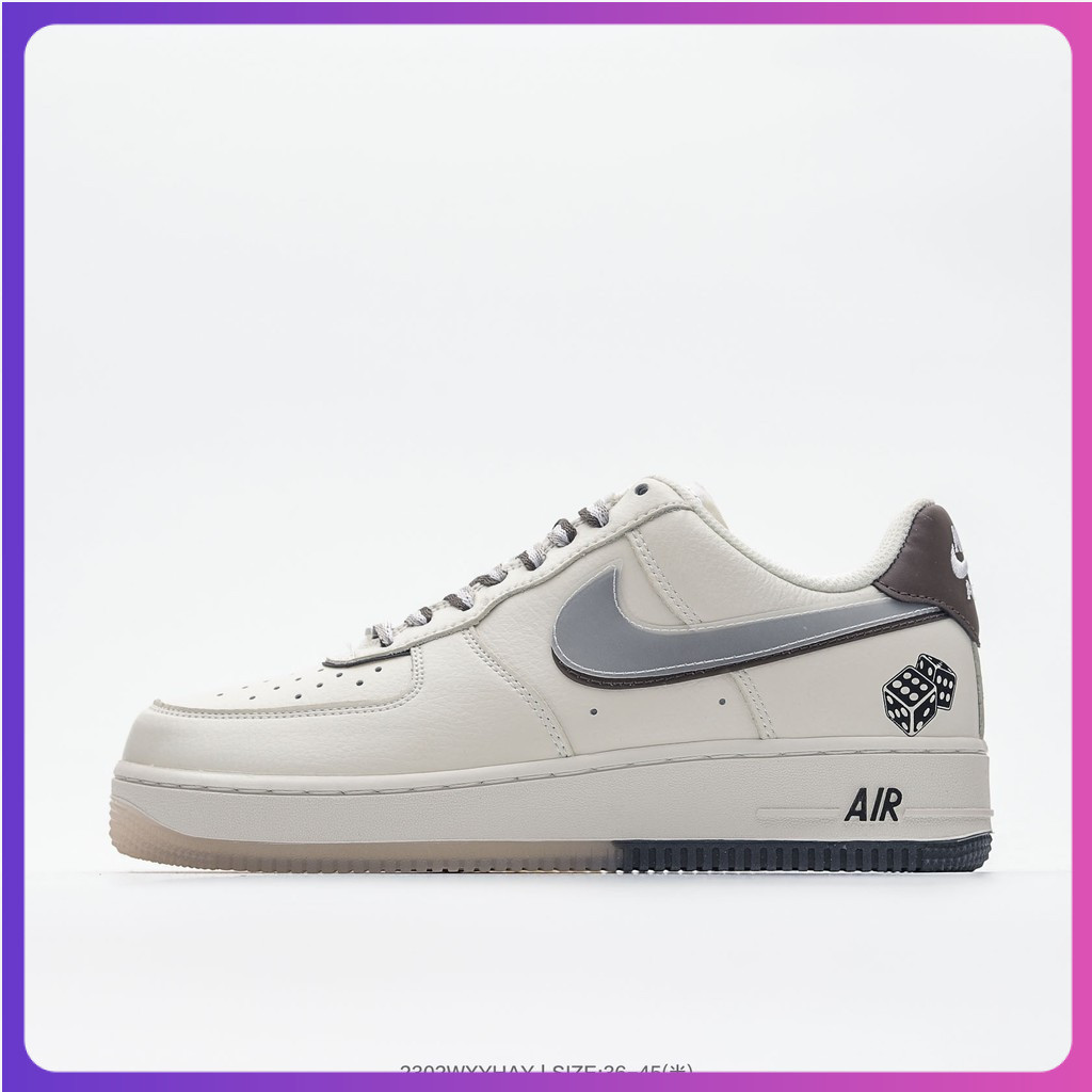 [การประกันคุณภาพ] 2025 N & K Air Force No. 1 07 Low-Top Classic Low-Top All-Match Casual กีฬารองเท้า