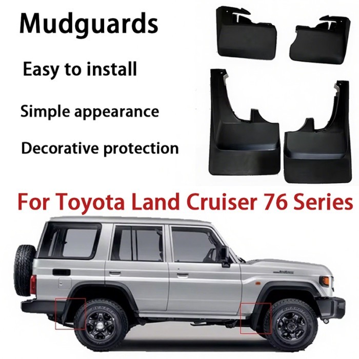 For Toyota Land Cruiser 76 Series LC76 FJ76 VDJ76 HZJ76 4 Door Wagon High Quality 4x4 Mudguards Spl