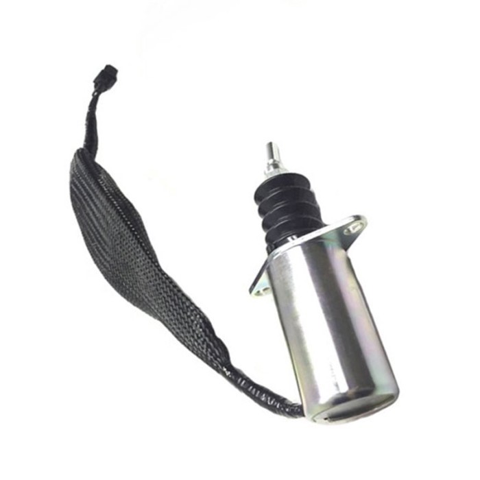Fuel Shutoff Solenoid 12V Throttle 2324006370 For Haulotte Lift C12DX HA16SPX HA16PXNT HA20PX HA-23