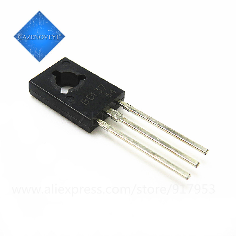 20 ชิ้น BD131 BD135 BD136 BD137 BD139 TO-126 1.5A 80V ใหม่ในสต็อก