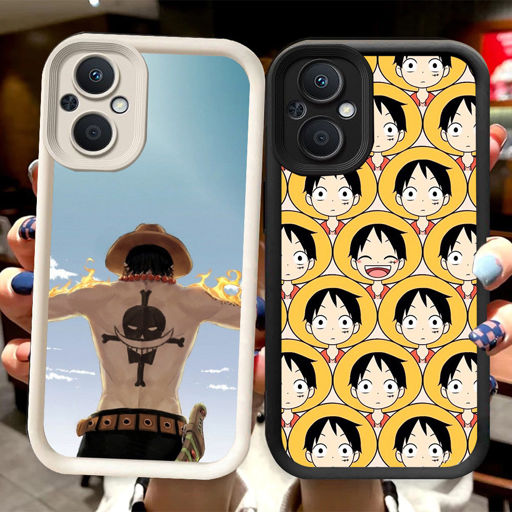 R41 One Piece Casing สําหรับ OPPO Reno 8Z 7 7Z 8 Lite 5G สีดําและสีขาว