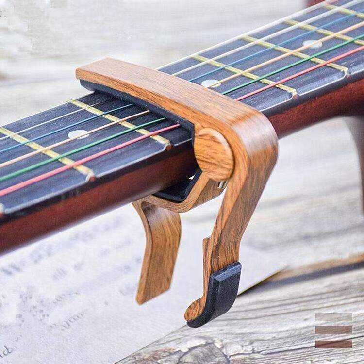 กีต้าร์โปร่ง CAPO CAPO CAPO Wood Grain Ukulele กีต้าร์โปร่ง CAPO