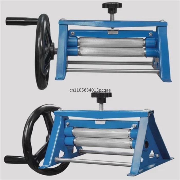 Manual Roller Dry squid Press Loosen Machine Dry Squid Flatten Machine Squid Silk Machine