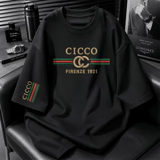 [COD] คอกลม CASUAL ผู้ชาย OVERSIZE เสื้อยืดผู้ชาย ลายการ์ตูน เสื้อยืดวัยรุ่น FASHION สีดําแขนสั้น เสื้อยืดโอเวอร์ไซส์