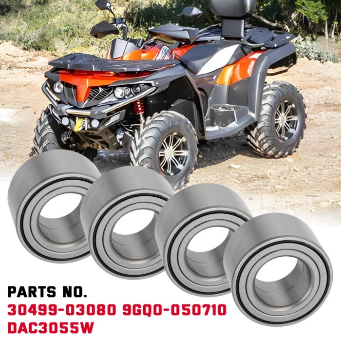 4pcs ATV Wheel Hub Bearing Kit 30499-03080 9GQ0-050710 For CFMOTO 400 450 500 500S 520 550 600 625