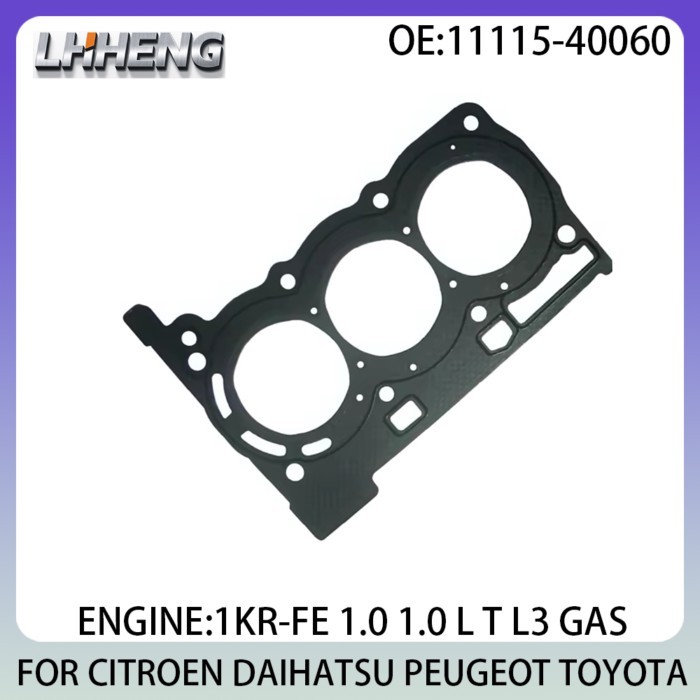 Engine Cylinder Head Gasket For CITROEN C1 DAIHATSU CUORE SIRION PEUGEOT TOYOTA 1.0L 1.0 L T L3 GAS