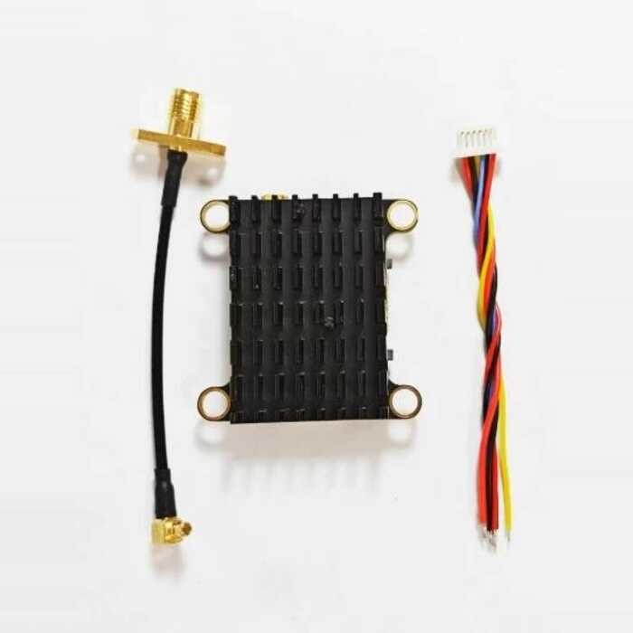 ▥ 2W Vtx/ FPV 5.8G 2000Mw เครื่องส่งสัญญาณแผนภูมิ 1.6W พลังงานสูง/ปรับได้